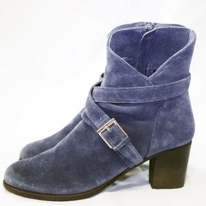 Blue Suede Boots